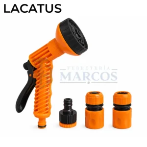 PISTOLA DE RIEGO PLASTICA 6 FUNCIONES MOD 6518