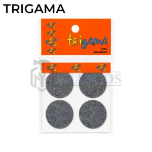 TOPETINA CIRCULAR 45MM GRIS