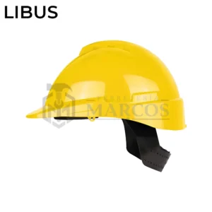 CASCO DE SEGURIDAD AMARILLO CON ARNES STANDARD