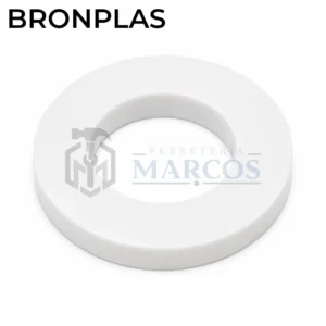 ARANDELA DE PVC DE 1/2" BLANDA ALA ANCHA