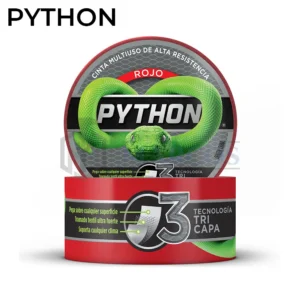 CINTA DUCTAPE ROJA 48MM X 9MTS REFORZADA