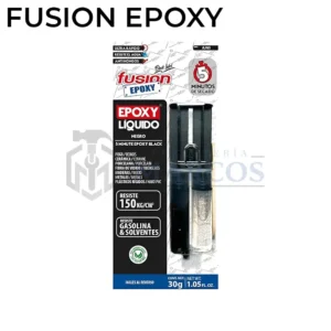 ADHESIVO EPOXY LIQUIDO JERINGA NEGRO X 30G