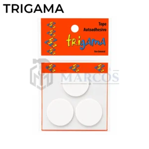 TOPE CIRCULAR BLANCO X 3 UNIDADES