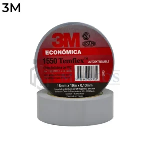 CINTA AISLADORA X 10MTS GRIS 1550
