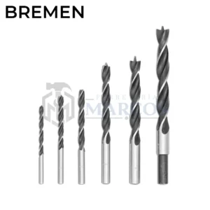 JUEGO DE MECHAS PARA MADERA X 6 PIEZAS (4 A 12MM)