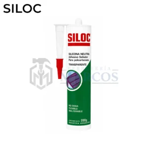 SILICONA NEUTRA TRANSPARENTE 280G POLICARBONATO