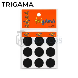 TOPETINA CIRCULAR 30MM NEGRO