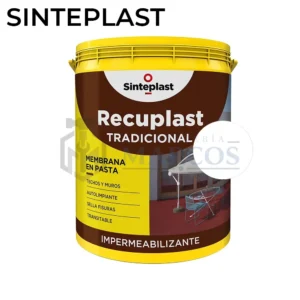 RECUPLAST TRADICIONAL BLANCO 4L MEMBRANA EN PASTA