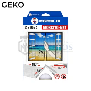 KIT MOSQUITERO AUTOADHESIVO 80 X 1,80MTS 2 PIEZAS