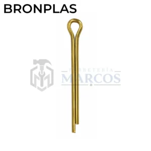 CHAVETA PASANTE LARGA 2,5 X 34,3 DE BRONCE
