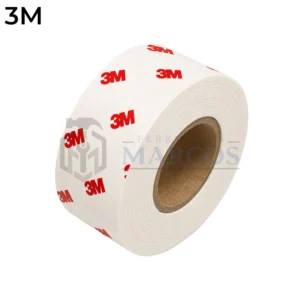 CINTA DOBLE FAZ 24MM X 2MTS BLANCA 4031