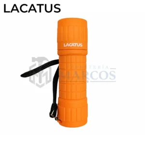 LINTERNA DE GOMA 9 LEDS 20 LUMENS