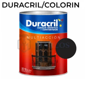 ESMALTE SINTETICO NEGRO BRILLANTE 1/4L (15)