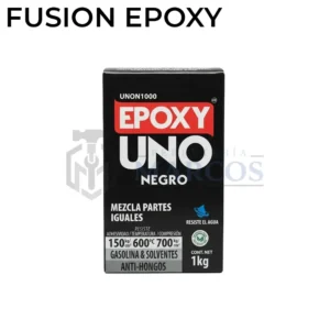 ADHESIVO EPOXY UNO USO INDUSTRIAL NEGRO X 1KG