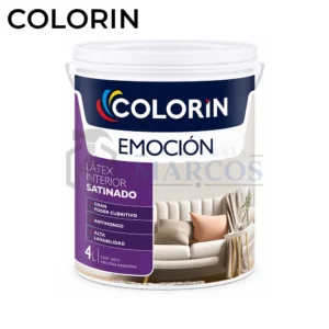 LATEX EMOCION INTERIOR BLANCO SATINADO 4L