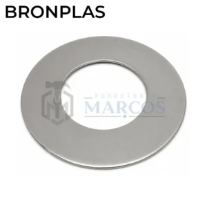 ROSETA DE ACERO PARA FLEXIBLE DE 1/2"