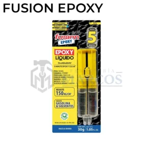 ADHESIVO EPOXY LIQUIDO JERINGA TRANSPARENTE X 30G