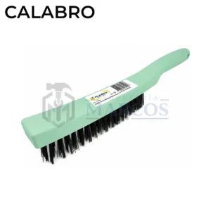 CEPILLO DE ALAMBRE 4X19 CON CABO DE PLASTICO