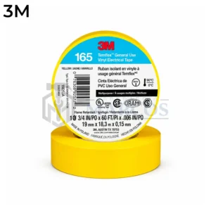 CINTA AISLADORA X 9MTS AMARILLO TEMFLEX 165