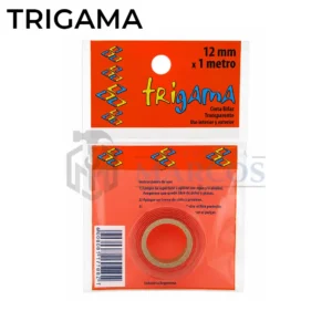 CINTA DOBLE FAZ 12MM X 1MTS TRANSPARENTE