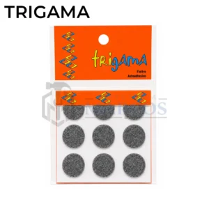 TOPETINA CIRCULAR 25MM GRIS