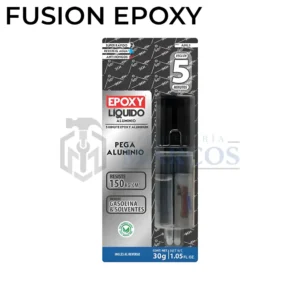 ADHESIVO EPOXY LIQUIDO JERINGA ALUMINIO X 30G