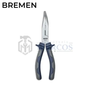 PINZA DE PUNTA MEDIA CAÑA CURVA 8" PROFESIONAL
