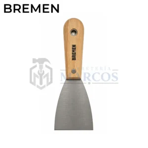 ESPATULA PINTOR 64MM MANGO DE MADERA