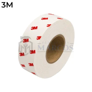CINTA DOBLE FAZ 24MM X 5MTS BLANCA 4031