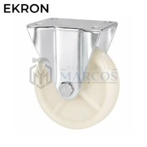 RUEDA 40MM PPL BLANCO CON BASE FIJA