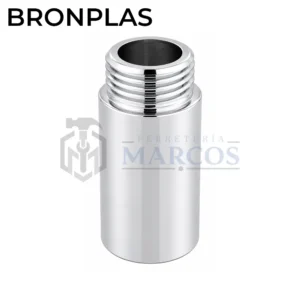 ALARGUE CANILLA 1/2 X 1" 1/2 CROMO