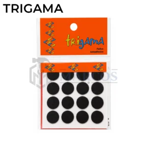 TOPETINA CIRCULAR 20MM NEGRO