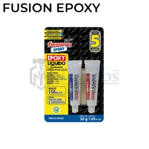 ADHESIVO EPOXY TUBO LIQUIDO TRANSPARENTE X 21G