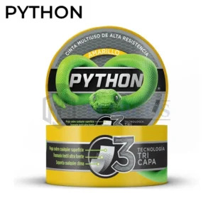 CINTA DUCTAPE AMARILLA 48MM X 9MTS REFORZADA