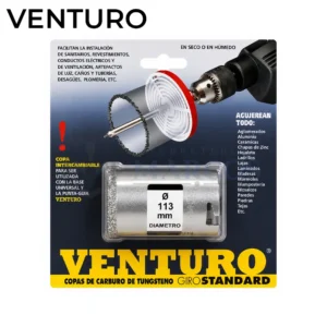 BROCA COPA DE TUNGSTENO 113MM
