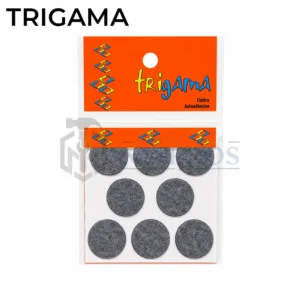 TOPETINA CIRCULAR 30MM GRIS