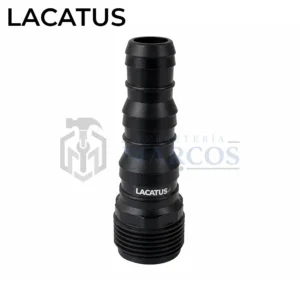ACOPLE RAPIDO PARA MANGUERA 1/2" - 3/4" - 1" MACHO