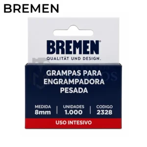 GRAMPA PARA ENGRAMPADORA PESADA 8MM