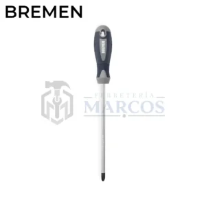 DESTORNILLADOR PHILLIPS 8 X 200MM MANGO DE GOMA