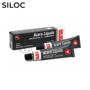 ADHESIVO EPOXI 10MIN ACERO LIQUIDO 57G