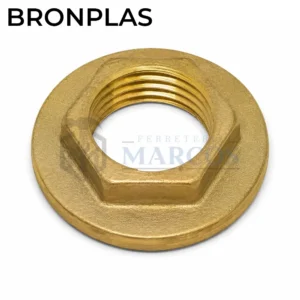 TUERCA ALA ANCHA DE 1/2 PARA GRIFERIA DE BRONCE