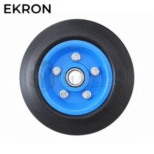 RUEDA PARA ZORRA 160MM AZUL CON RULEMAN