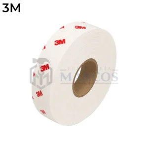 CINTA DOBLE FAZ 16MM X 5MTS BLANCA 4031