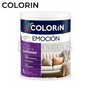 LATEX EMOCION INTERIOR BLANCO SATINADO 1L