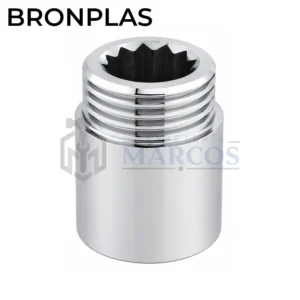 ALARGUE CANILLA 1/2 X 3/4" CROMO